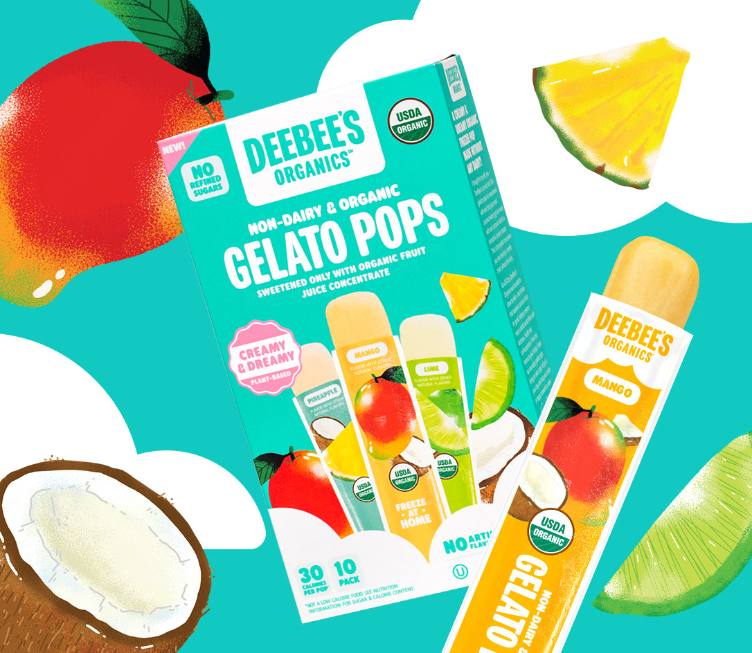 Organic Superfruit Freezie Pops & Frozen Treats | DeeBee's Organics